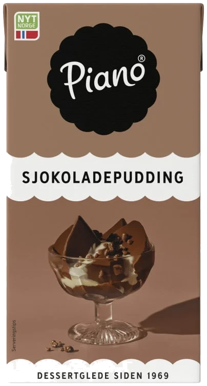 Sjokoladepudding 0,5l Piano