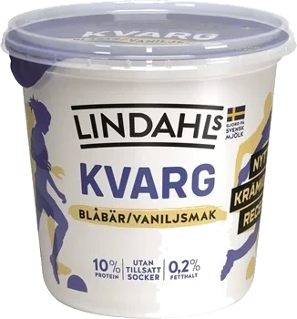 Kvarg Blåbär/Vanilj