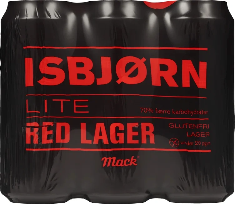 Mack Isbjørn Lite Red Gl.Fri 0,5lx6 boks