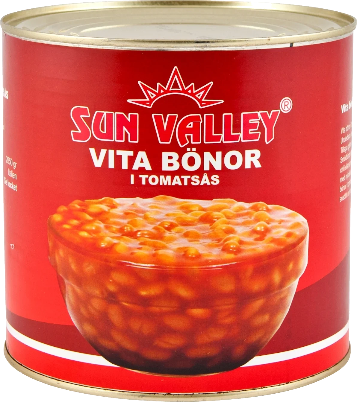 Vita bönor i tomat