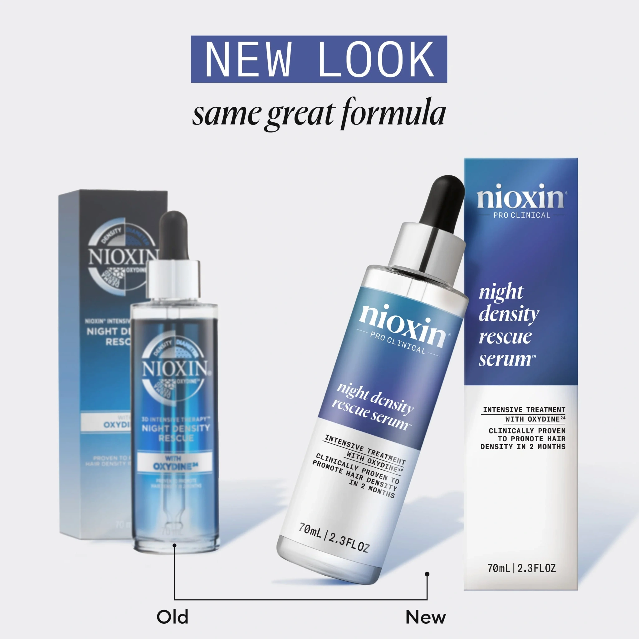 Nioxin Night Density Rescue Serum, 70 ml