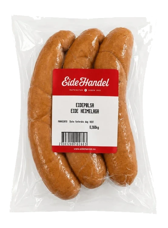 Eidepølsa Ca280g Eide Heimelaga