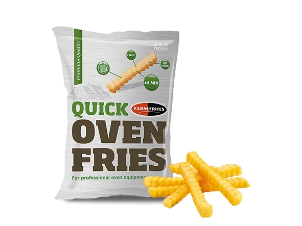 Quick Oven Pommes Räfflade 10x11 mm