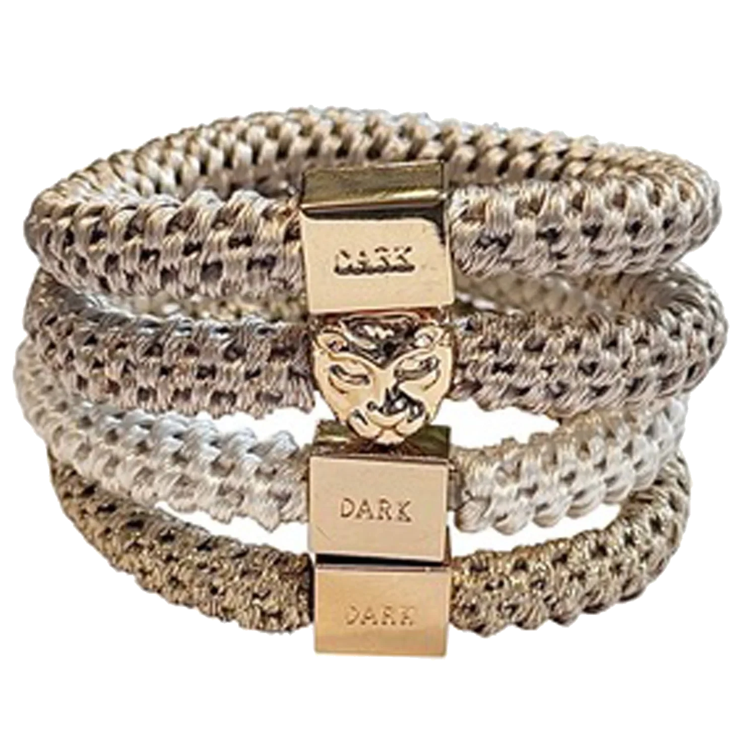 Dark Fat Hair Ties 4 pk Combo
