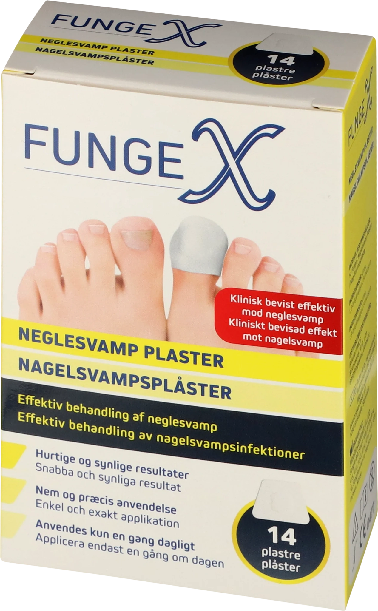 FungeX Nagelsvampsplåster
