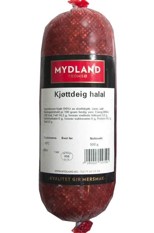 Kjøttdeig halal fryst   500g