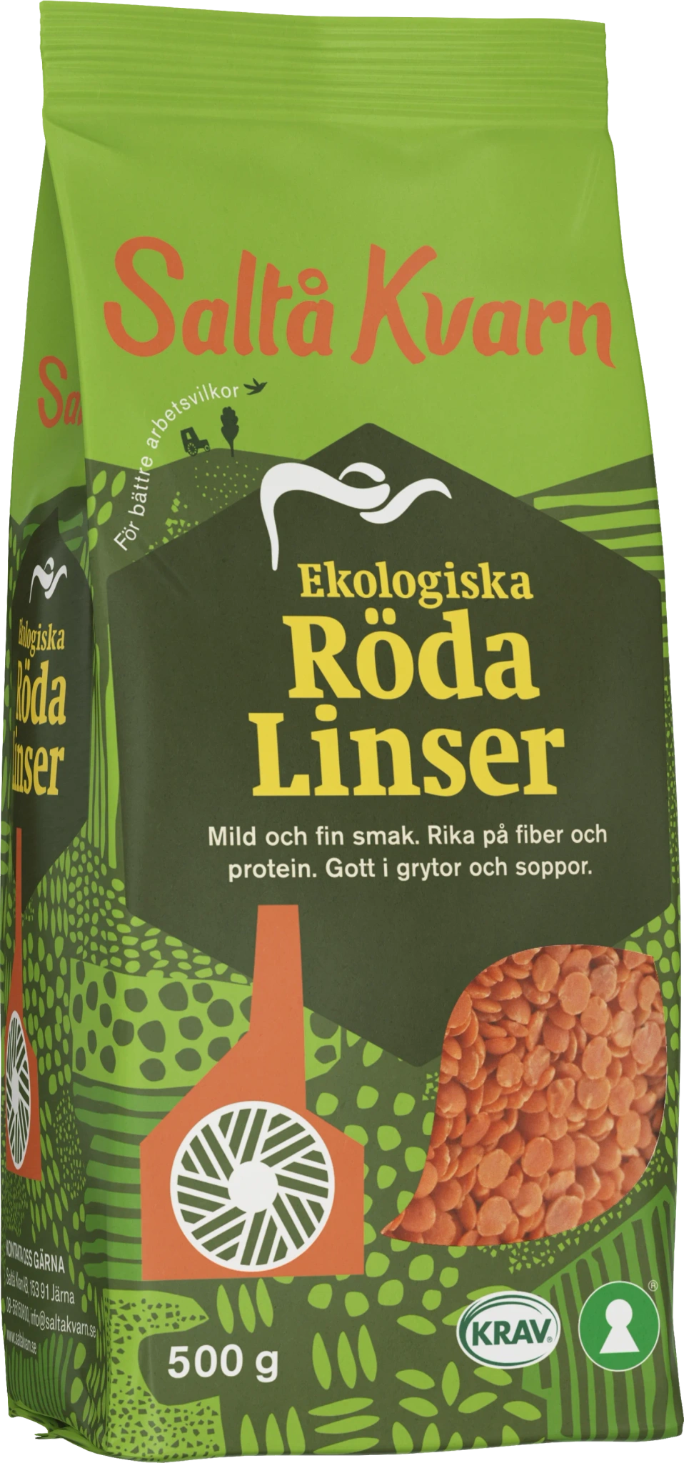 Röda Linser KRAV