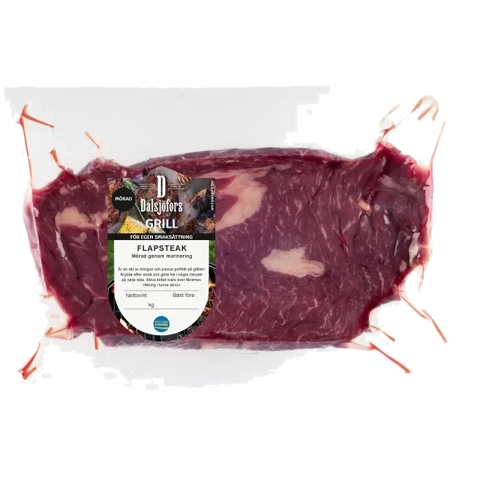 Flapsteak marinerad ca 650g Dalsjöfors Kött