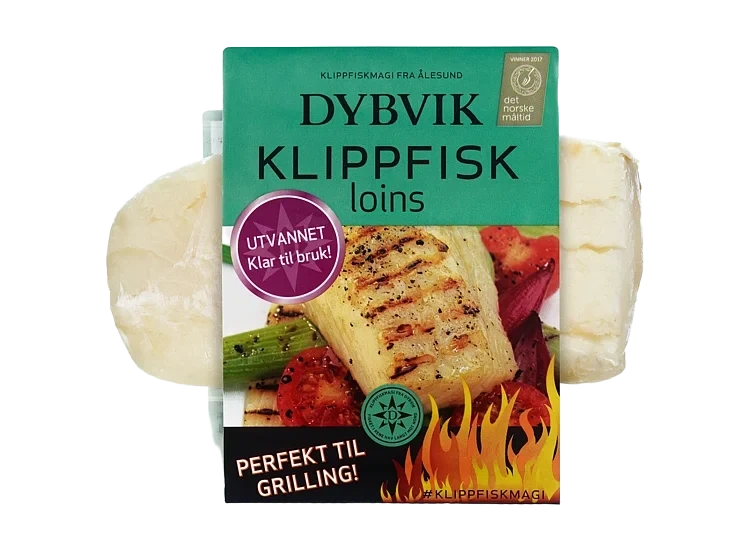 Klippfisk loins utvannet brettpakket 300g