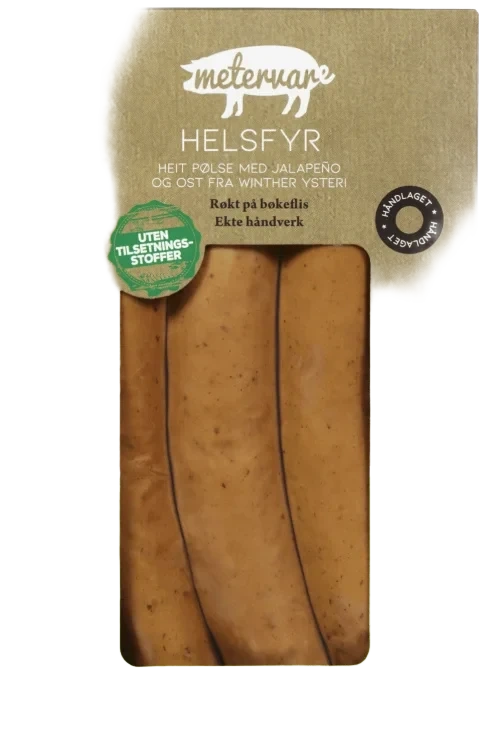 Helsfyr Ostepølse 300g Metervare