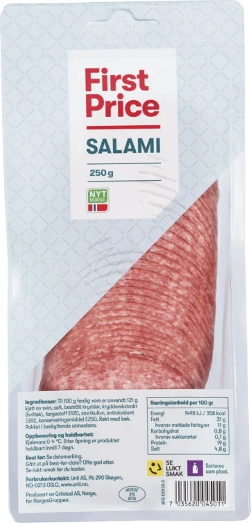 Salami 250g First Price