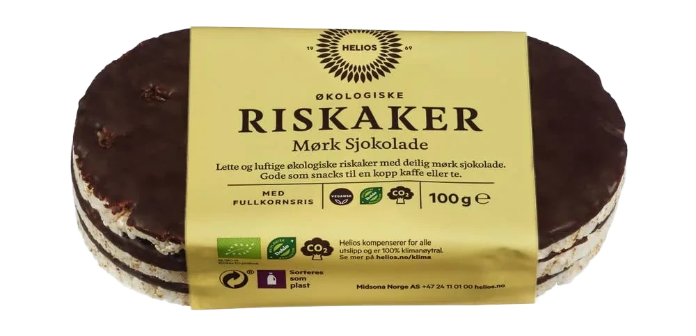 Helios Riskaker Mørk Sjokolade 100 g