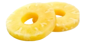 Ananasskivor i juice