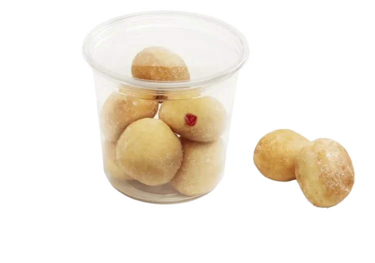 Mini Berliner Bringebær 5pk