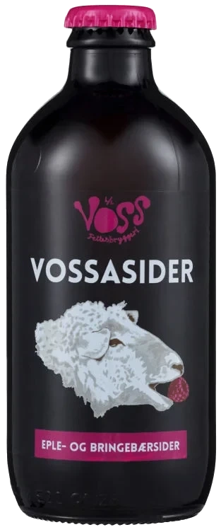 Vossasider Eple&Bringebær 0,33l flaske
