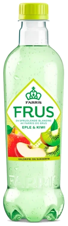Farris Frus Eple&Kiwi 0,5l flaske