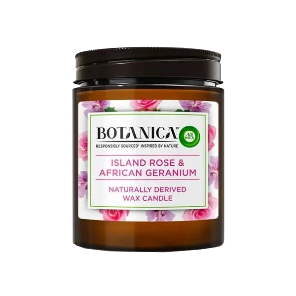 Botanica Duftlys - Island Rose & African Geranium