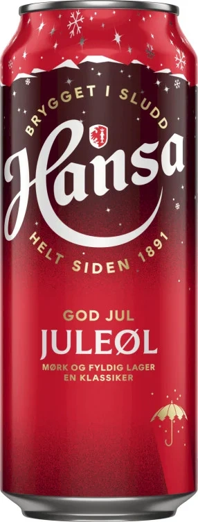 Hansa Juleøl 0,50l bx