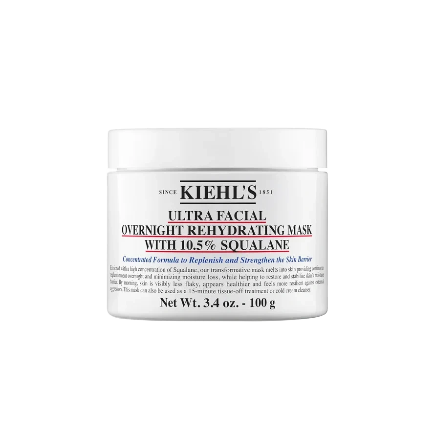Kiehl’s Ultra Facial Overnight Rehydrating Mask with 10.5% Squalane 100 ml