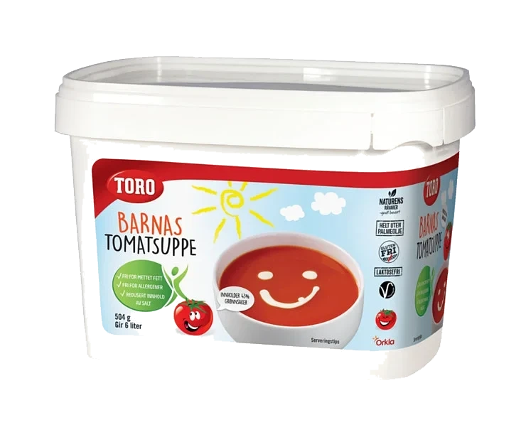 Barnas tomatsuppe   504g