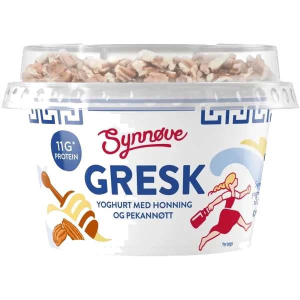 Synnøve Gresk Yoghurt Pekan & Honning 160g