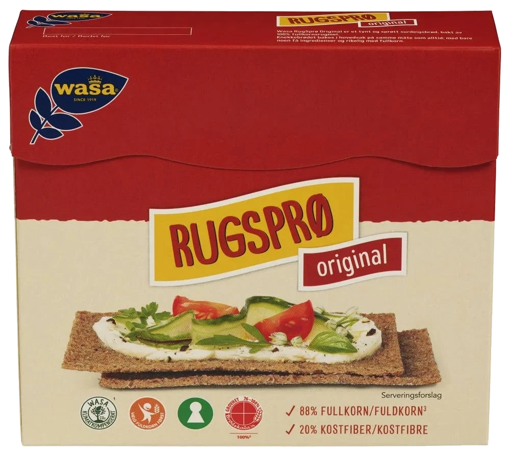 Knekkebrød Rugsprø 200 g