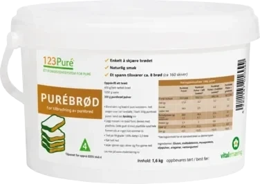 Purebrød pulver 1,6kg