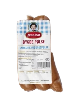 Bygde Pølse 300g Aron Mat