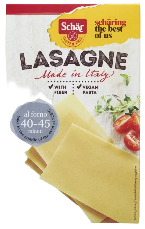 Lasagne glutenfri 250g Schär