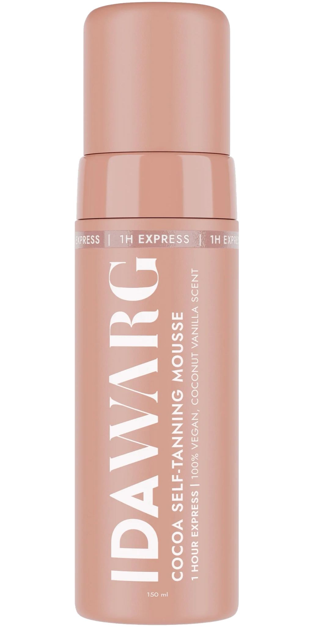 IDA WARG Beauty Cocoa Self-Tanning Mousse 1 Hour Express, 150 ml