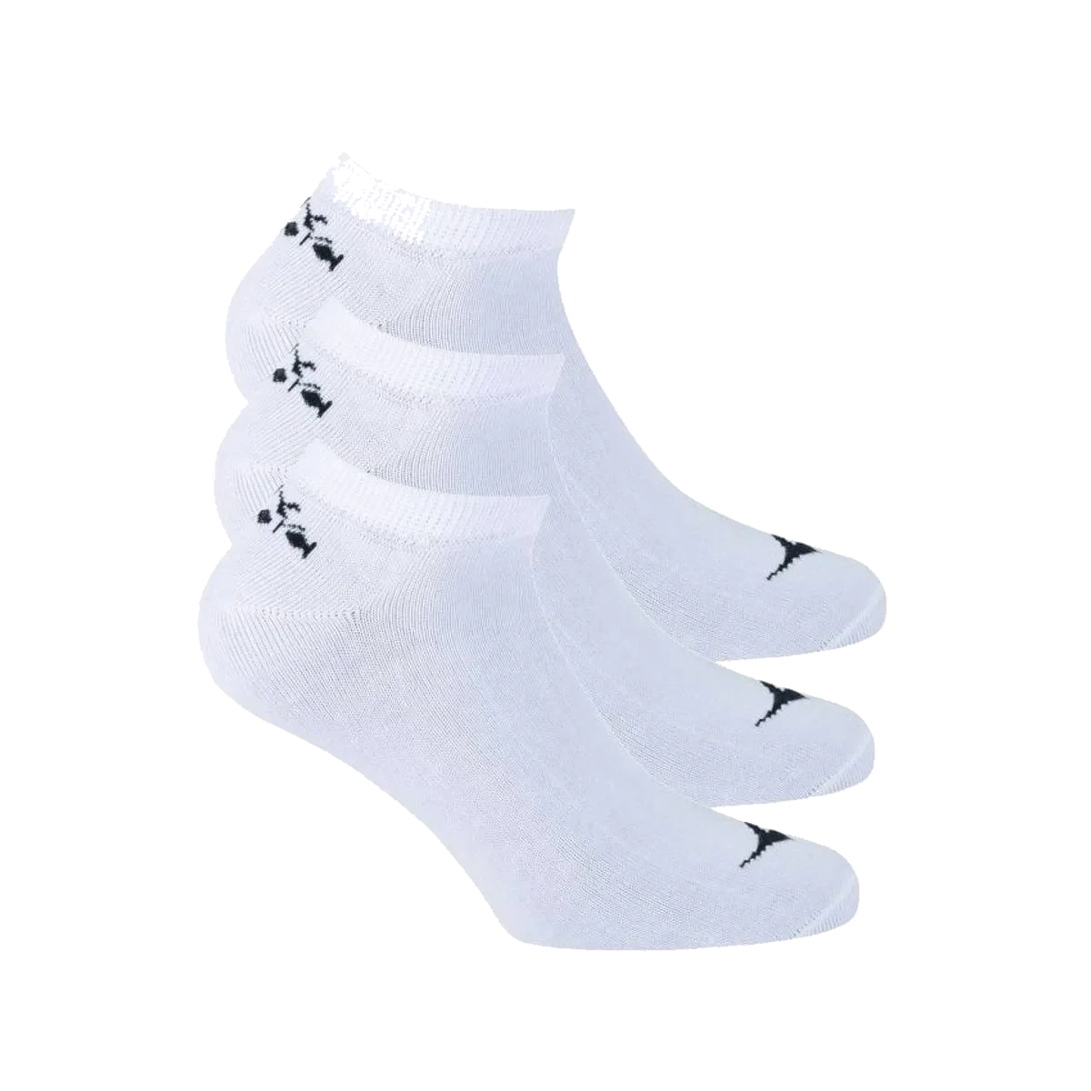 Ankelsokker 3pk hvit (35-38)