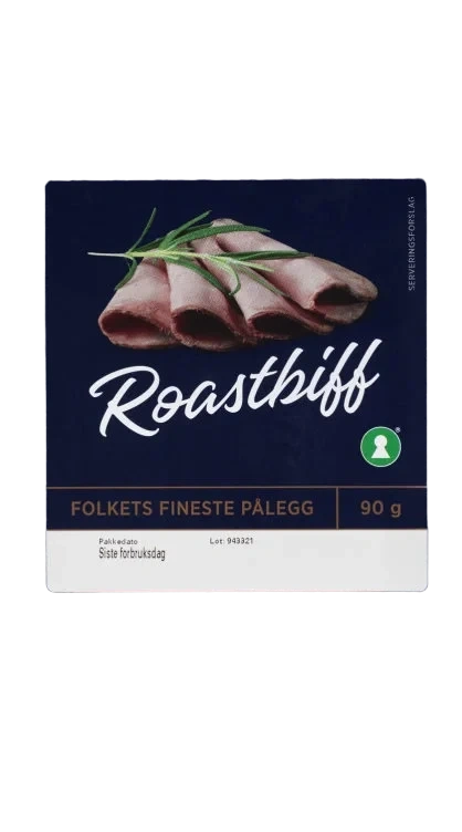 Roastbiff 90g Folkets