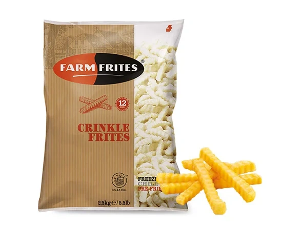 FARM FRITES FROSEN Räfflade Pommes