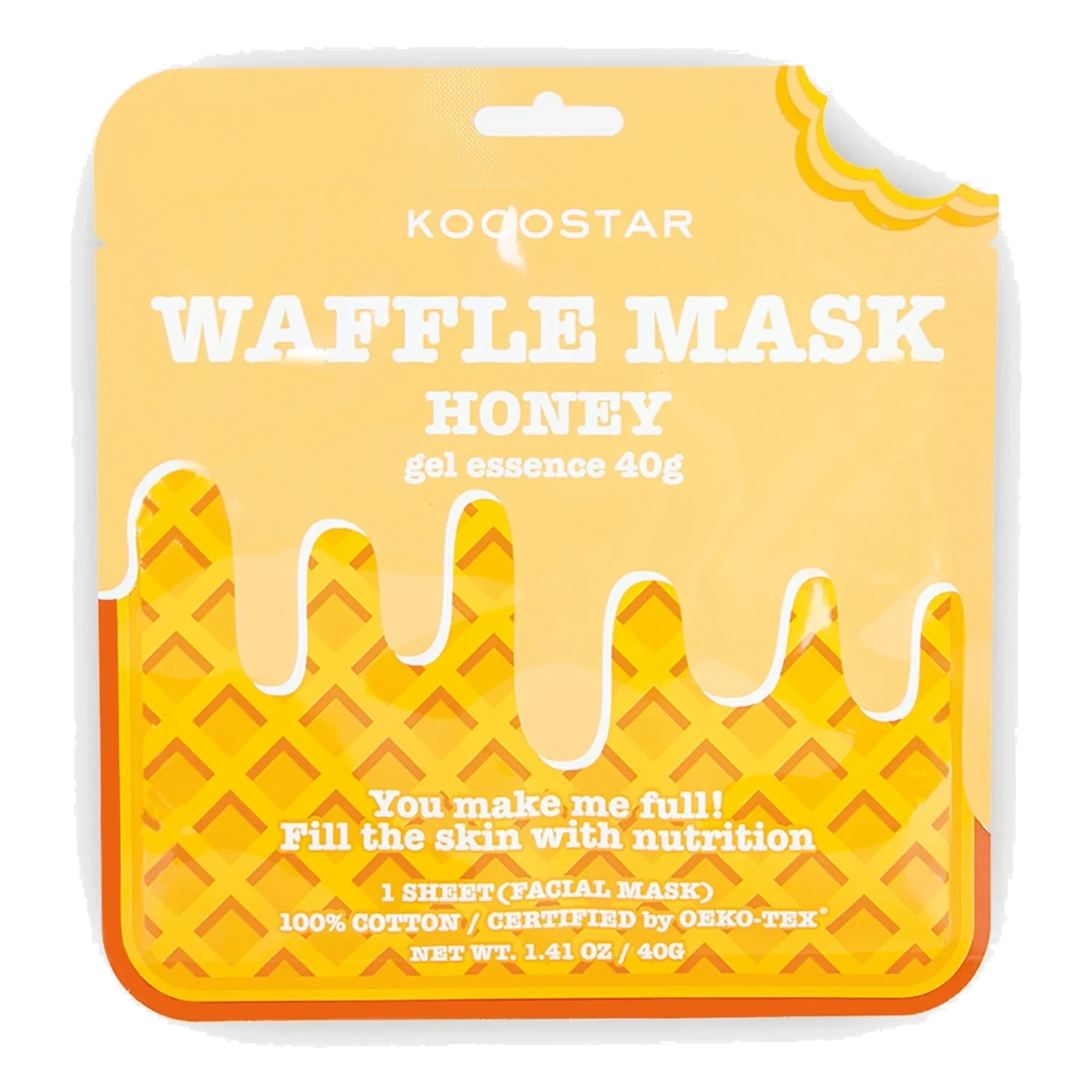 Kocostar Waffle Mask Honey