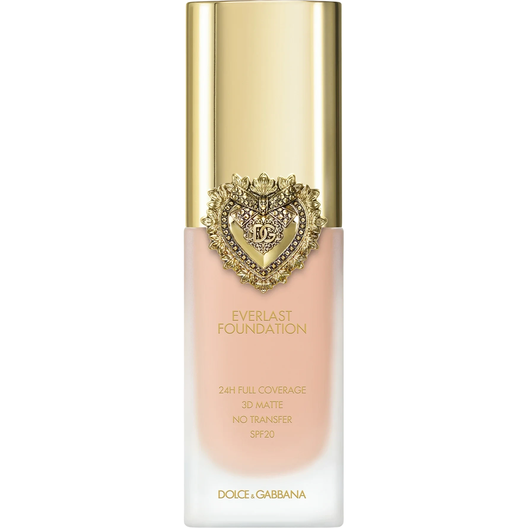 Dolce & Gabbana Everlast Foundation 24H Full Coverage 3D Matte No Transfer SPF20 8W Light