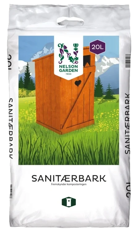 Sanitærbark 20l Nelson Garden