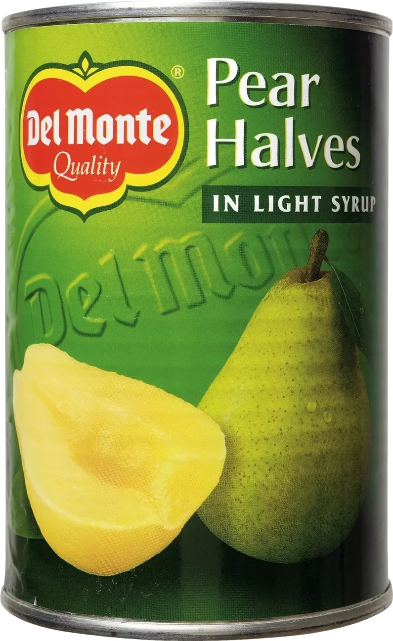 Päronhalvor i light syrup