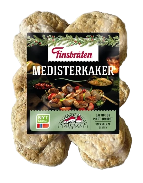 Finsbråten Medisterkaker Stekte 520g