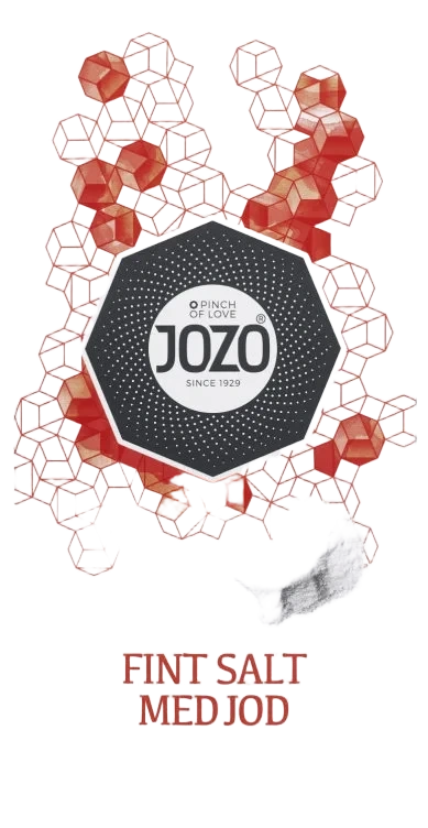 Salt Fint m/Jod 1kg Jozo