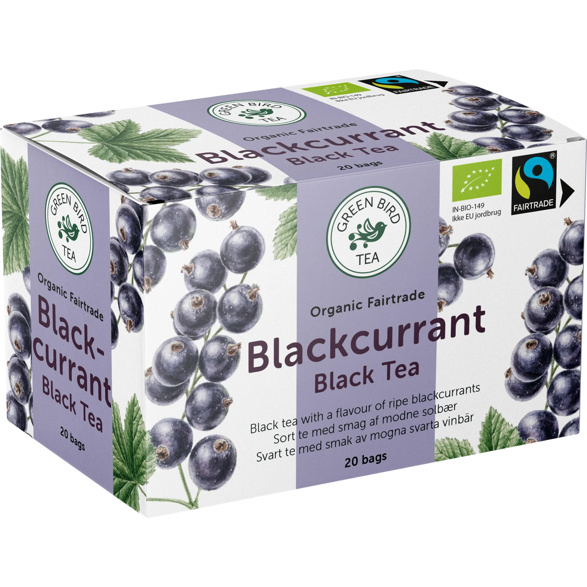 Tea Blackcurrant ORG FT