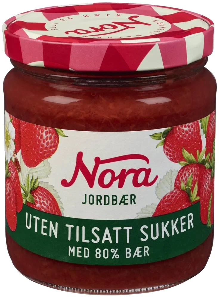 Jordbær Uten tilsatt sukker, 275 g