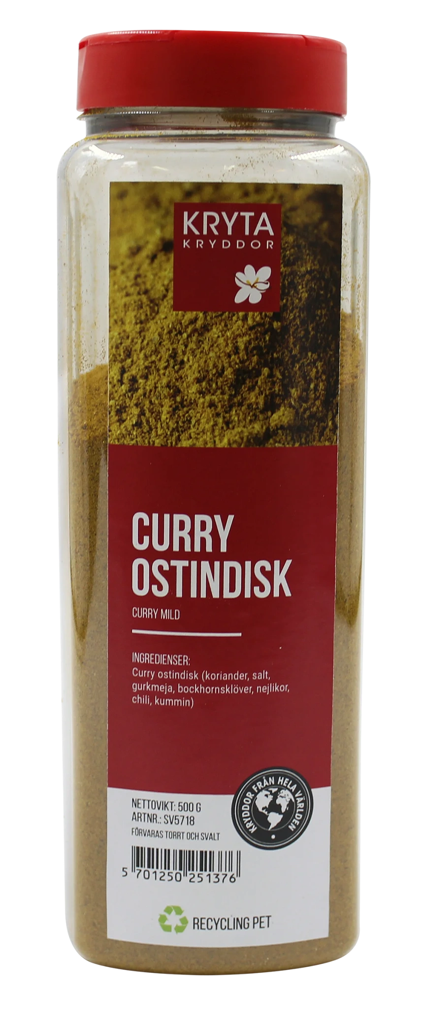 Curry mild ostindisk