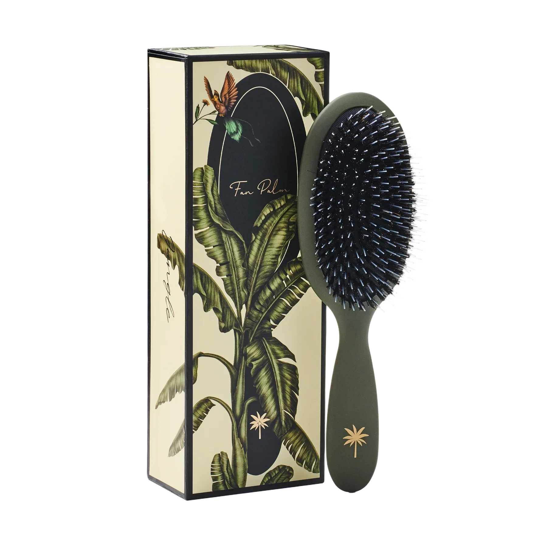 Fan Palm Boar- & Nylon Brush Jungle