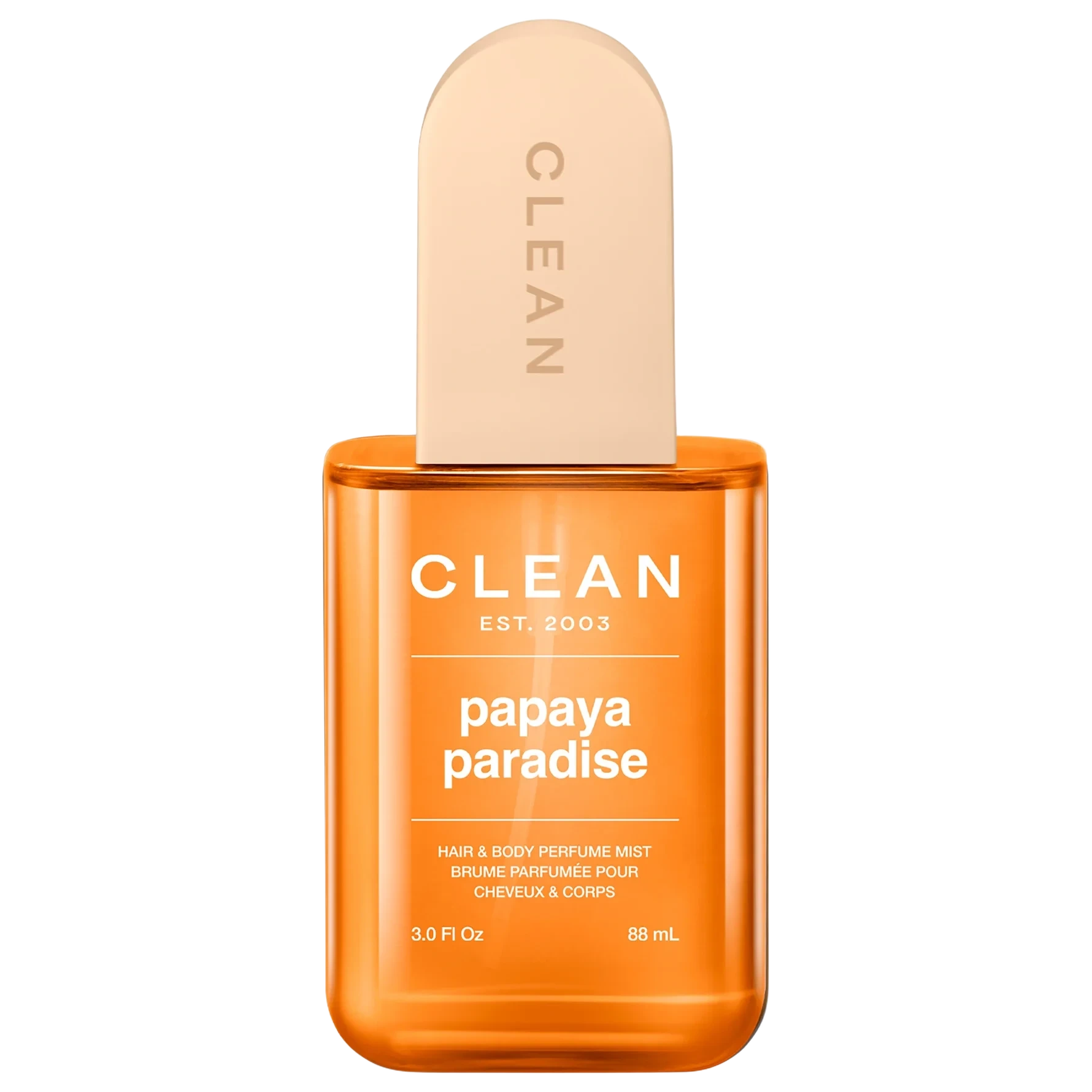 Clean Papaya Paradise Hair & Body Perfume Mist 88 ml