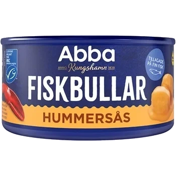 Fiskbullar i hummersås