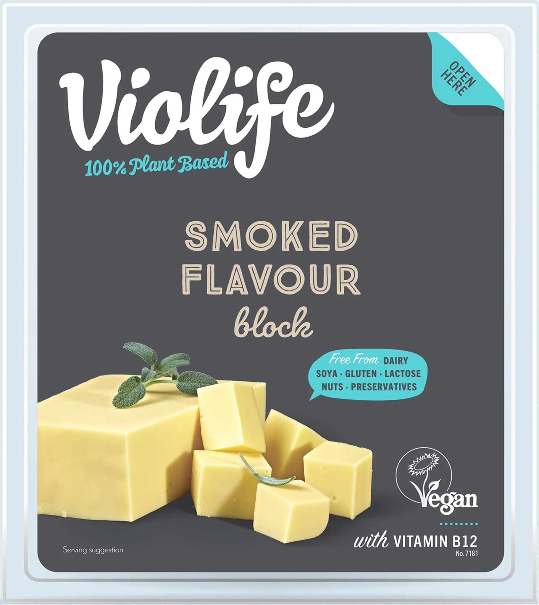 Violife Røkt smak blokk