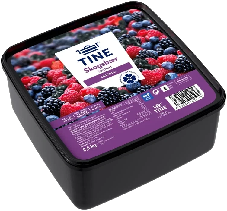 Yoghurt skogsbær     2,5kg