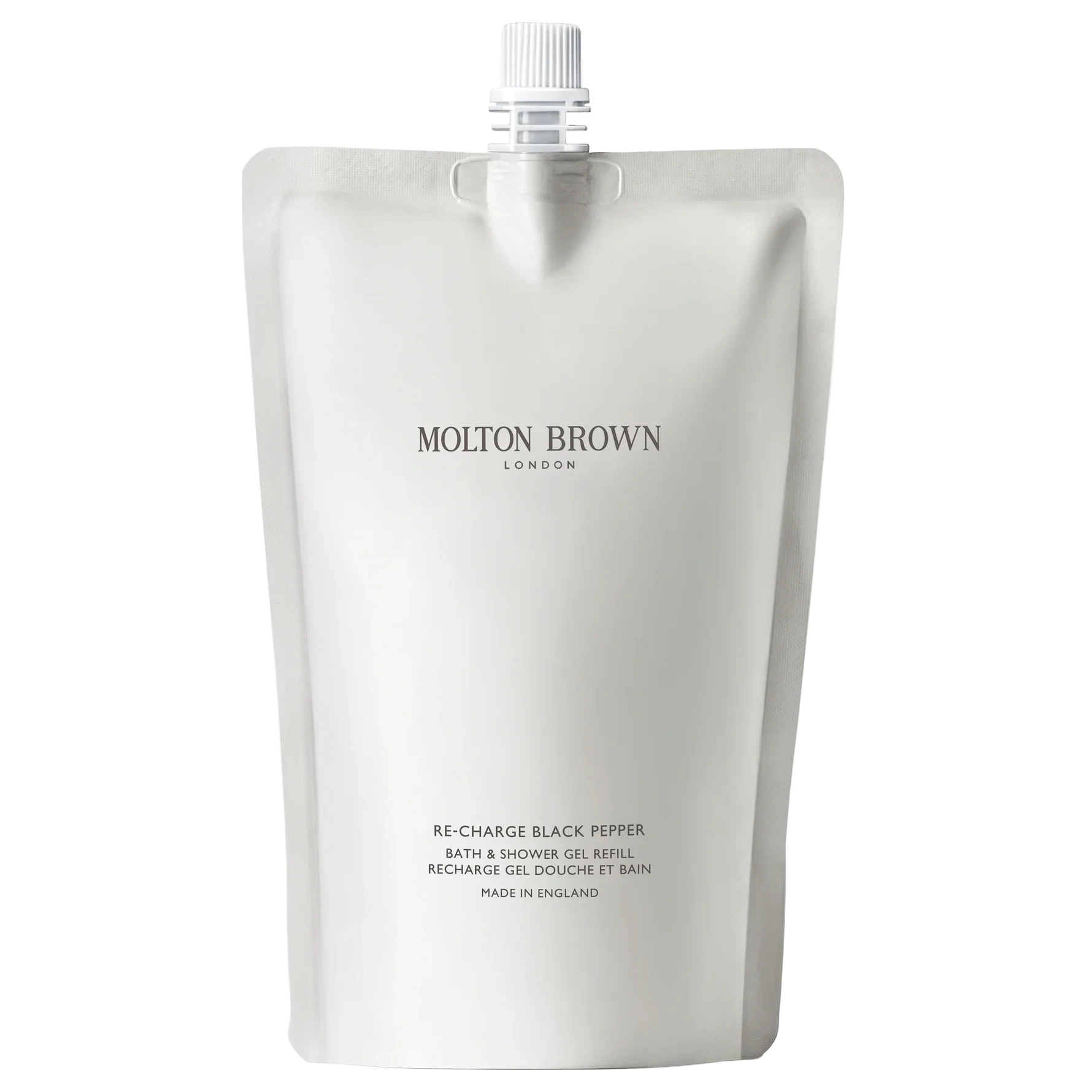 Molton Brown Re-Charge Black Pepper Bath & Shower Gel Refill 400 ml