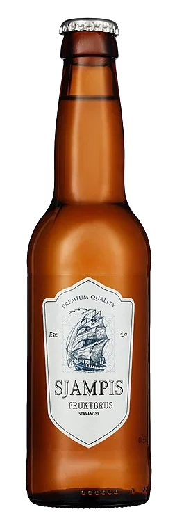 Sjampis fruktbrus  24x33cl
