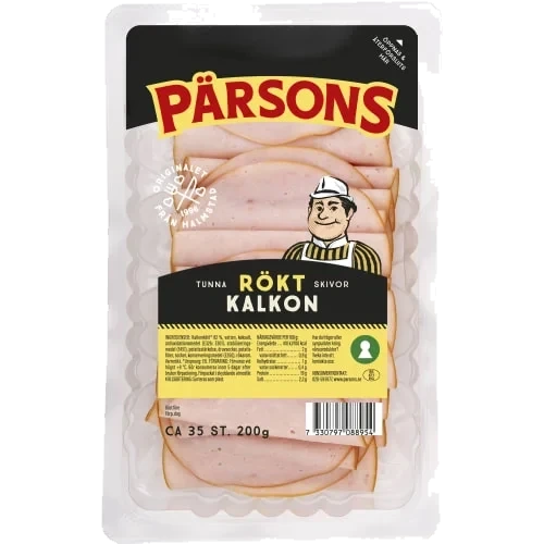 Kalkon Rökt Tunna Skivor